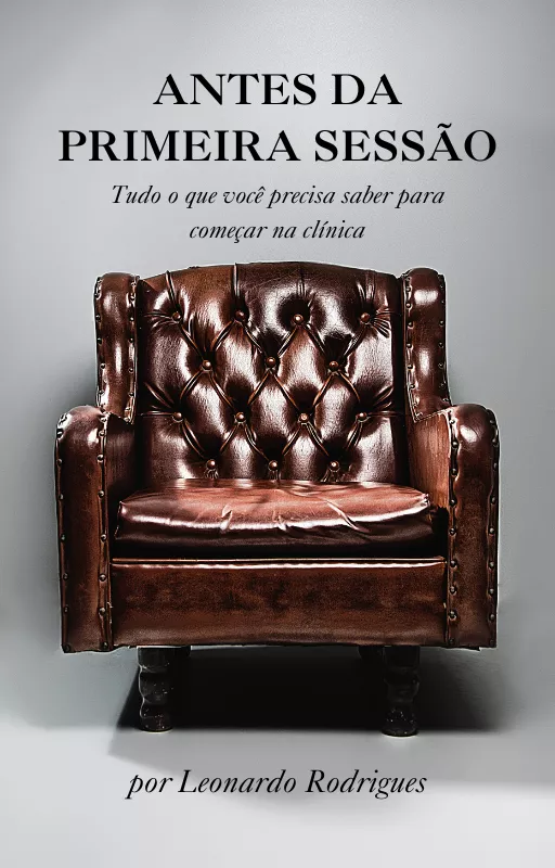 Capa do e-book Antes da Primeira Sessão, de Leonardo Rodrigues